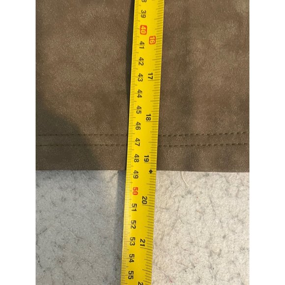 Wild Fable Faux Suede Jacket Womens Small Long Sleeve Designer Coat Button Up - Picture 12 of 12